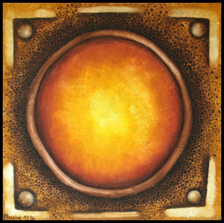 19 Haus der Mitte 2 Acryl auf Leinwand;
30 x 30 cm